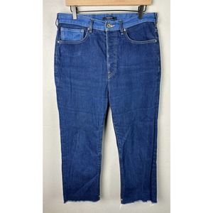 Scotch & Soda Boyfriend Jeans Two Tone Raw Hem Women’s Size 30/32